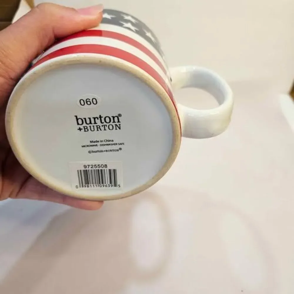 Burton + Burton American Flag Mug
